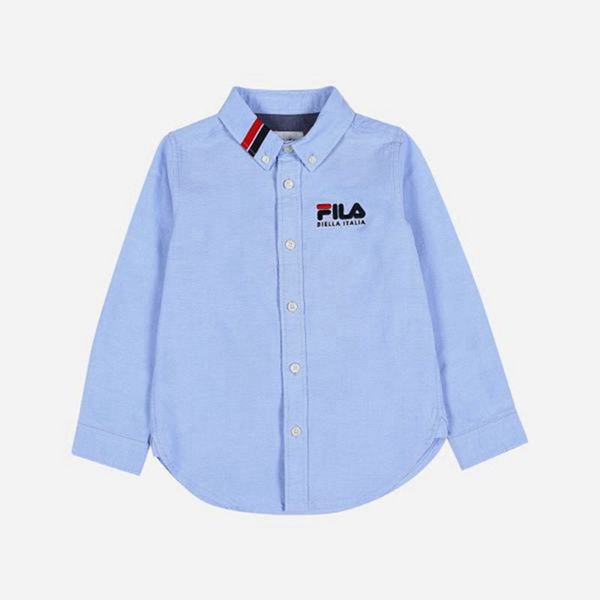 Fila Košele Detske Modre - Oxpred L/S Vypredaj - Slovakia 70432-FUGM